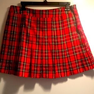 Tartan Skort Size M